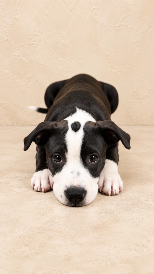 A baby small-sized female Black Labrador Retriever dog named Minnie for adoption in Oklahoma City, OK