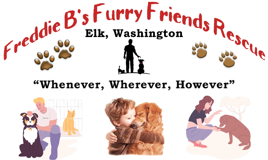 Freddie B's Furry Friends Rescue logo